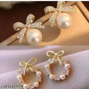 Mini Pearl Earrings Combo